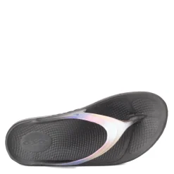 Flip Flops*OOFOS Women's , OOlala Luxe Sandal Black