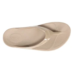 Flip Flops*OOFOS Women's , OOlala Sandal Taupe