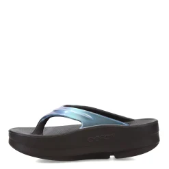 Flip Flops*OOFOS Women's , OOmega OOlala Luxe Sandal Atlantis