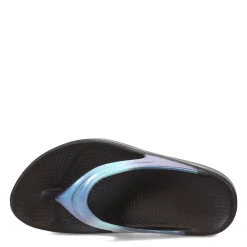 Flip Flops*OOFOS Women's , OOmega OOlala Luxe Sandal Atlantis