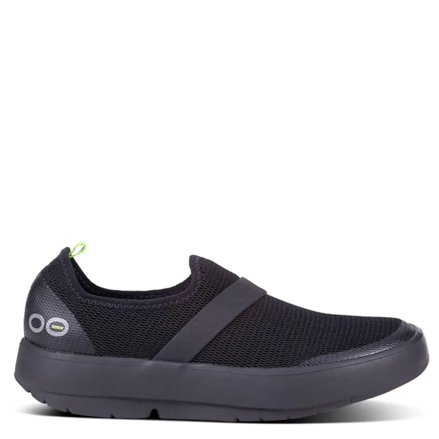 Walking*OOFOS Women's , OOmg Slip-On Recovery Shoe Black
