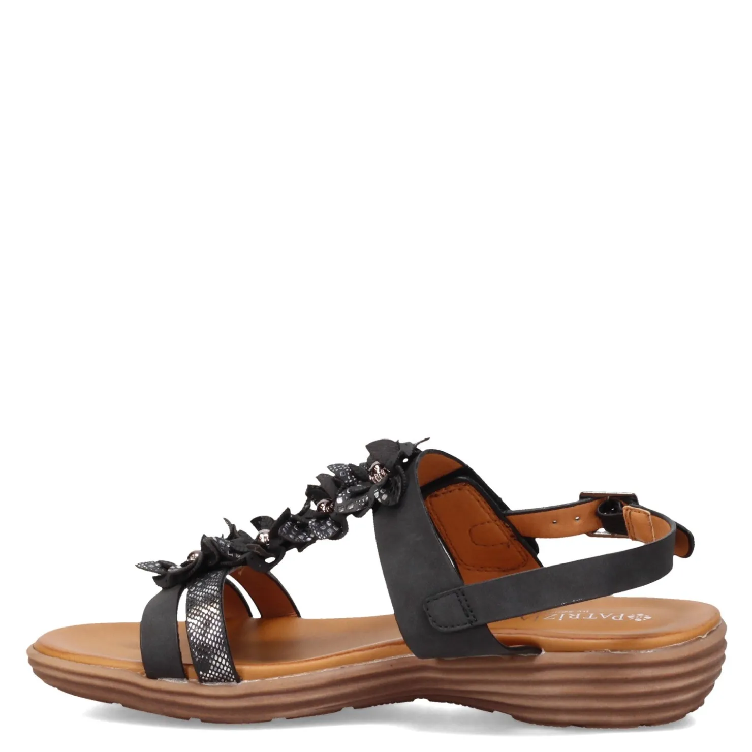 Heeled Sandals*Patrizia Women's , Kalliphaeia Sandal Black Multi