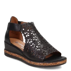 Wedges*Remonte Women's , D3056 Sandal Black