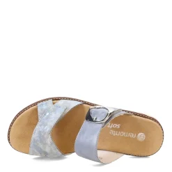 Wedges*Rieker Women's Remonte, Jocelyn 48 Sandal Heaven/Bleu