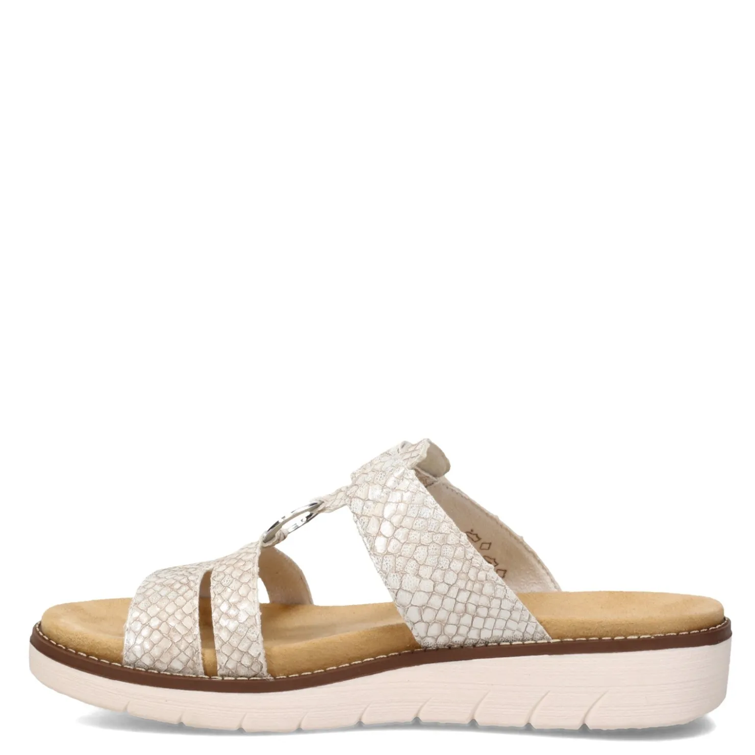 Footbed Sandals*Rieker Women's Remonte, Jocelyn 56 Sandal Off White
