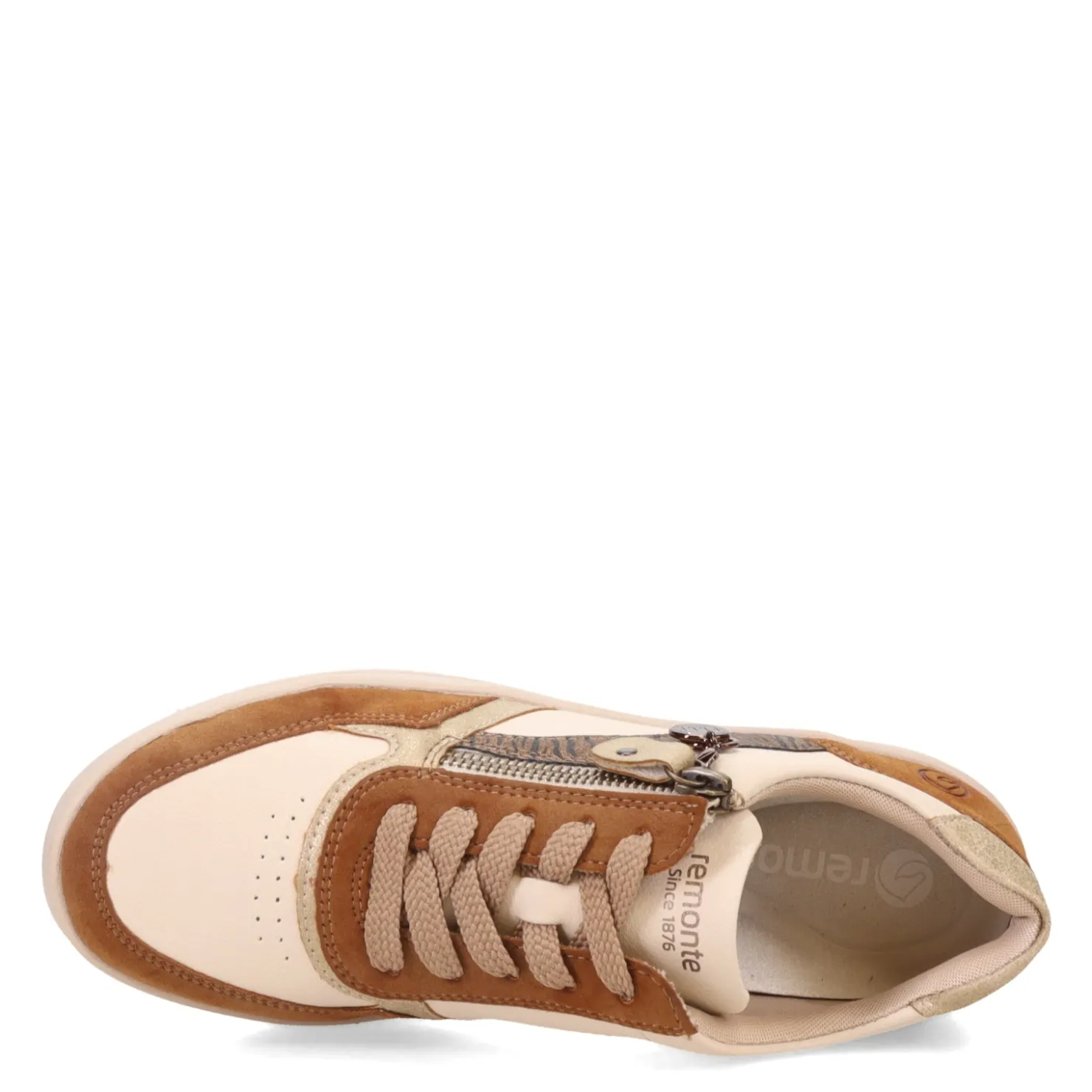 Fashion & Street*Remonte Women's , Kendra Sneaker Pebble Ginger