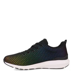 Fashion & Street*Rieker Women's , Athina Sneaker Black Rainbow Multi