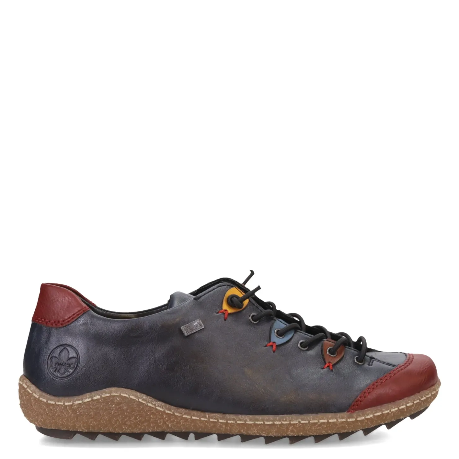 Fashion & Street*Rieker Women's , Liv L7561 Sneaker Ocean/Wine
