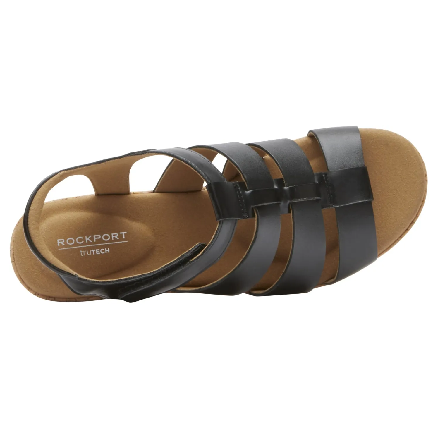 Wedges*Rockport Women's , Briah Gladiator Sandal Black