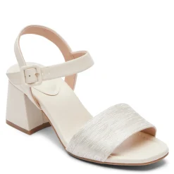 Heeled Sandals*Rockport Women's , Farrah Sandal Vanilla
