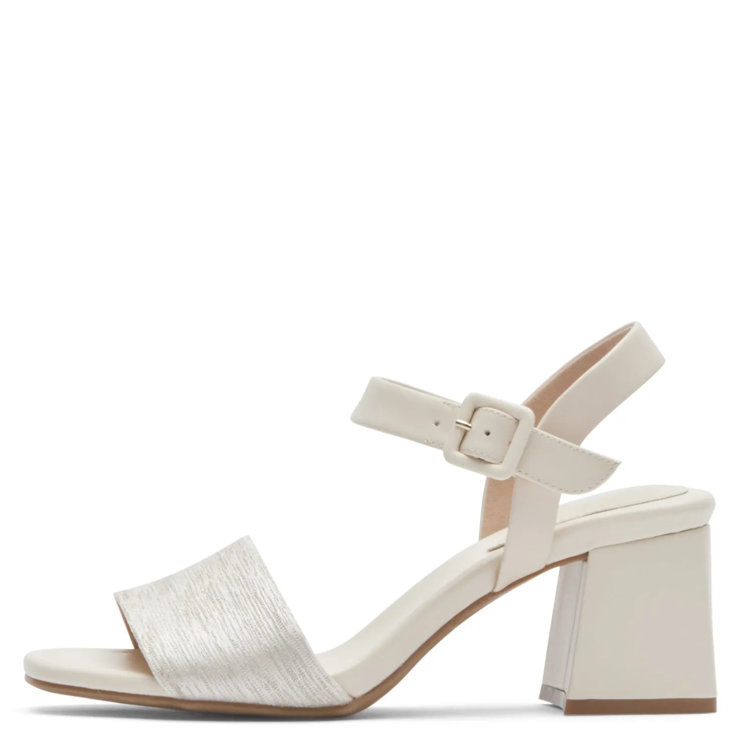 Heeled Sandals*Rockport Women's , Farrah Sandal Vanilla