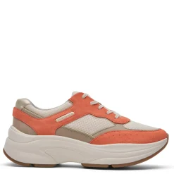 Walking*Rockport Women's , Prowalker ECO Walking Shoe Tan Orange