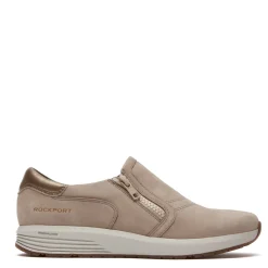 Walking*Rockport Women's , Trustride ProWalker Slip-On Walking Shoe Beige
