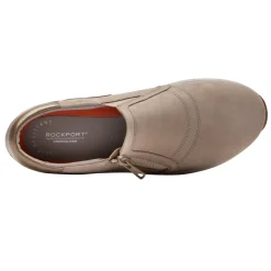 Walking*Rockport Women's , Trustride ProWalker Slip-On Walking Shoe Beige