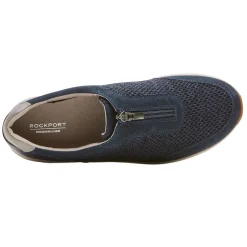 Walking*Rockport Women's , Trustride ProWalker Center Zip Walking Shoe Blue