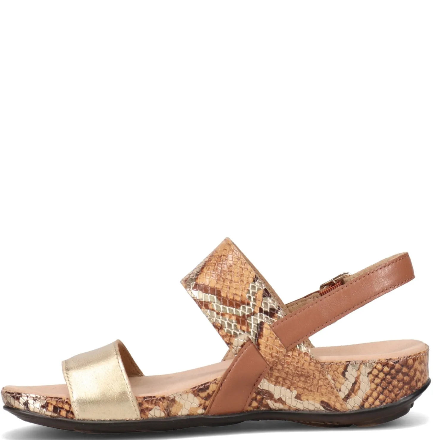 Wedges*Romika Women's , Fidschi 67 Sandal Cognac