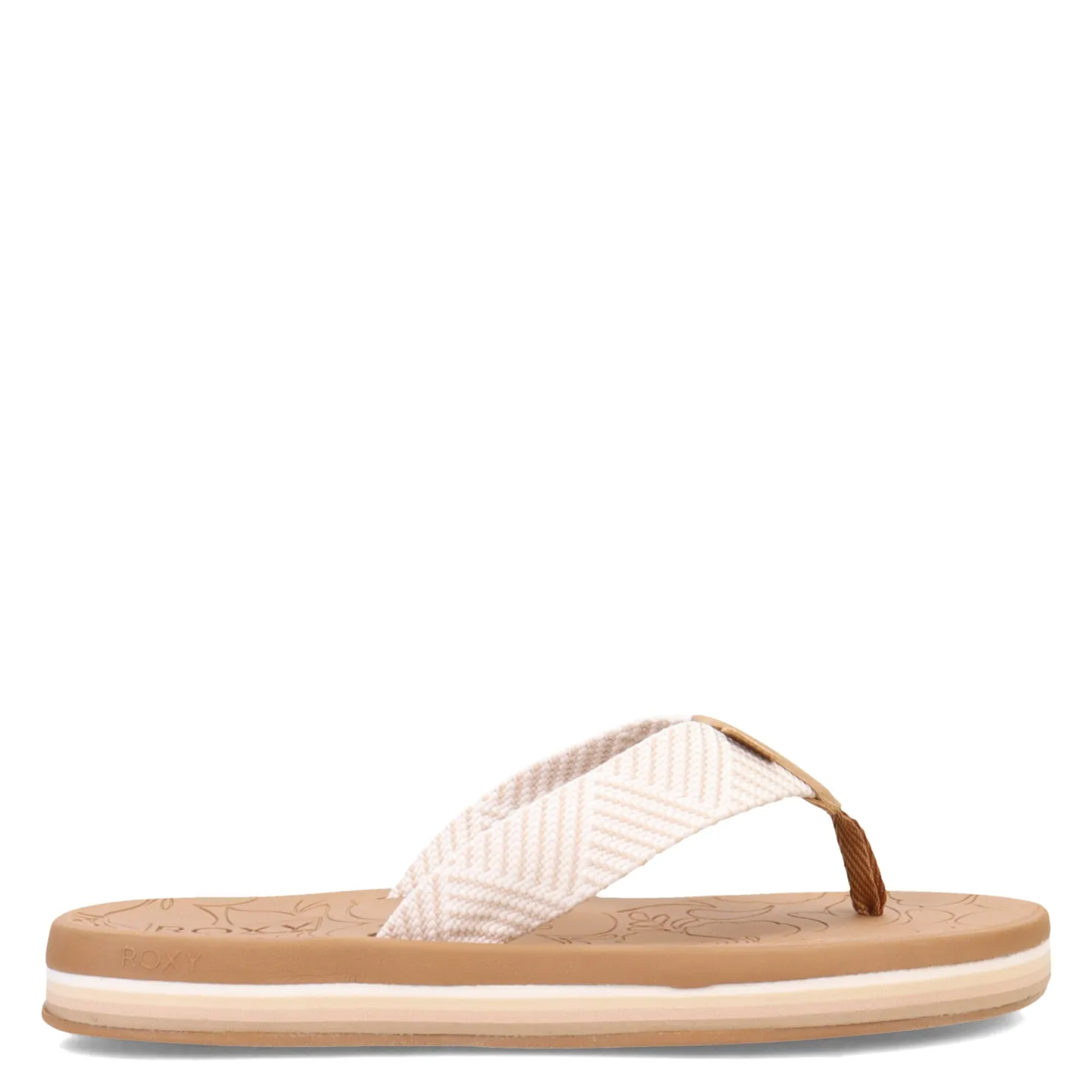 Flip Flops*Roxy Women's , Colbee Hi Flip Flop Natural