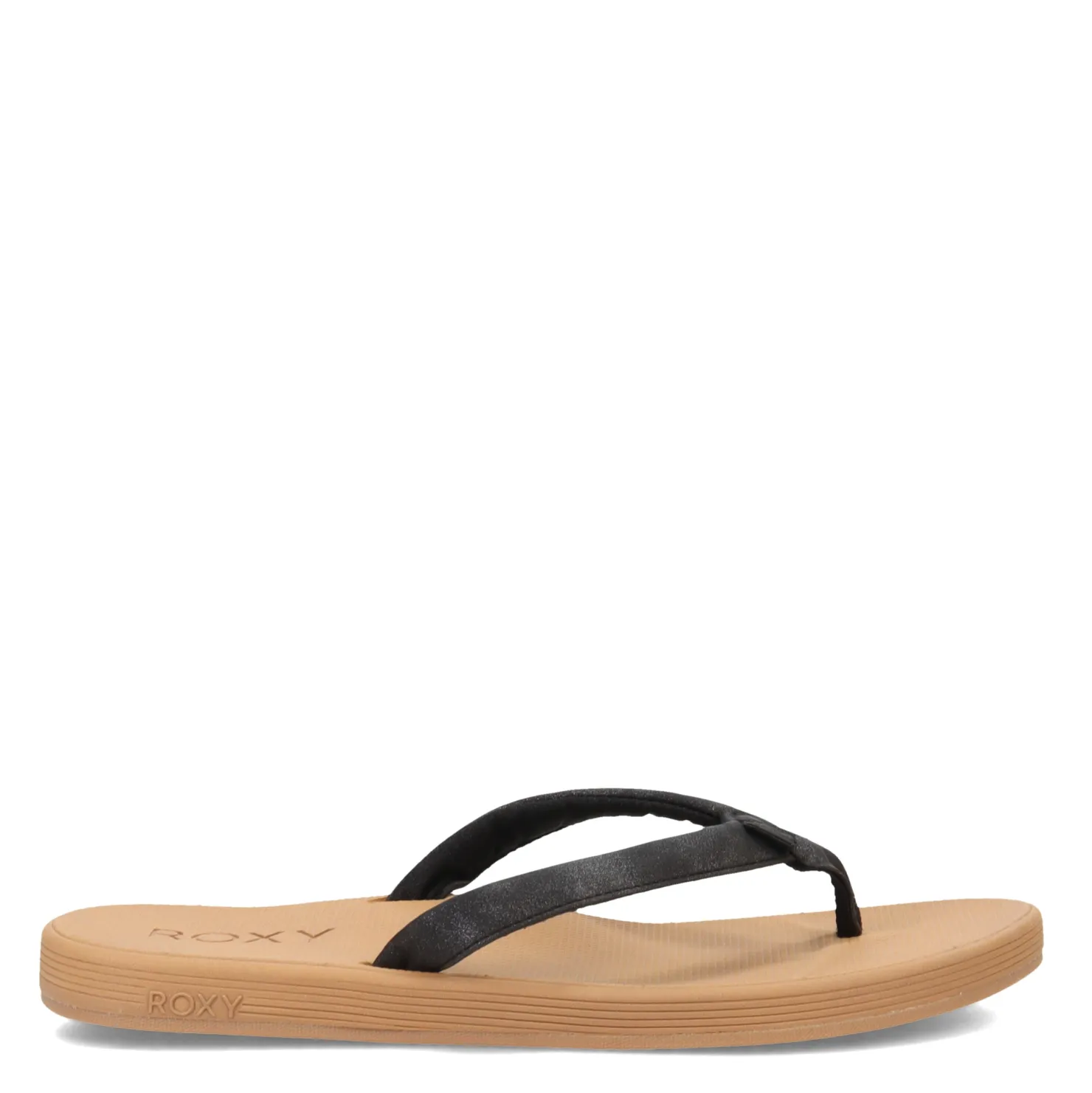Flip Flops*Roxy Women's , Kallie II Sandal Black