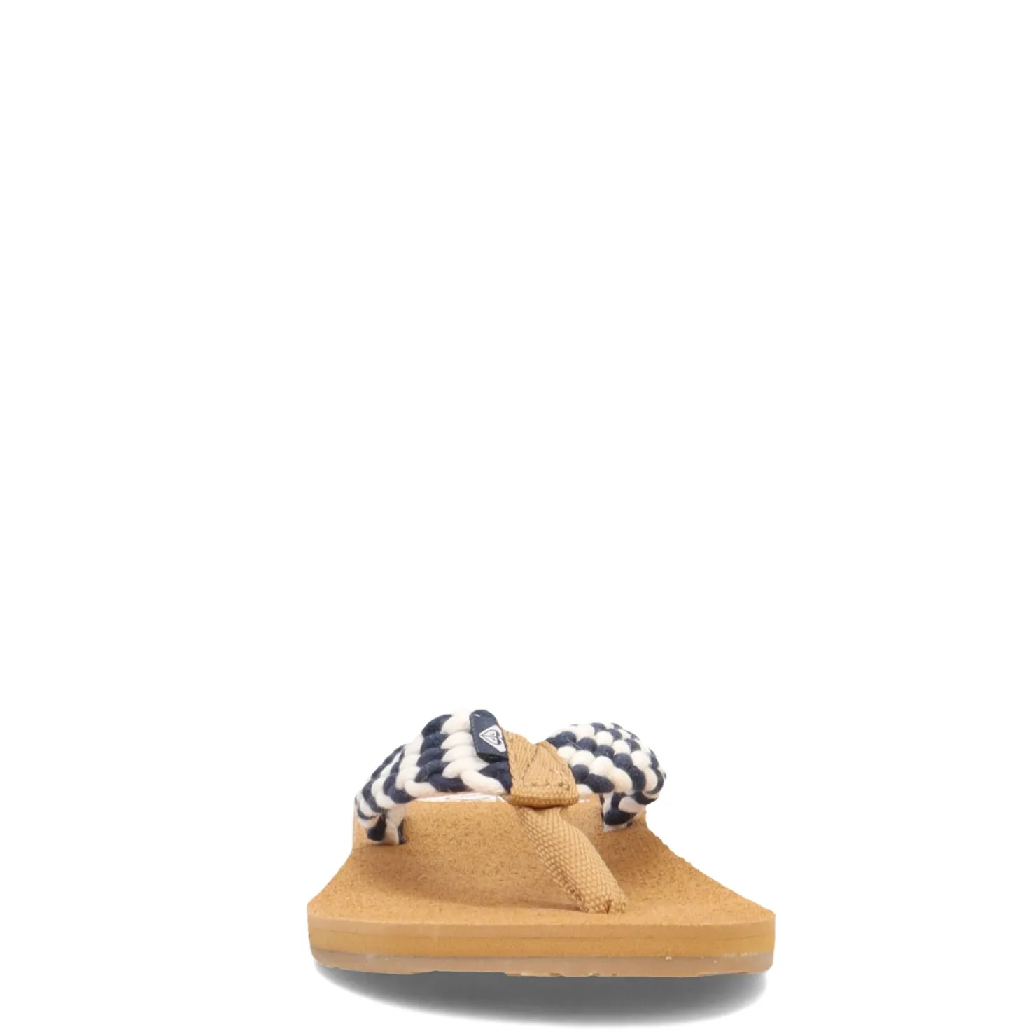 Flip Flops*Roxy Women's , Porto III Sandal Navy White
