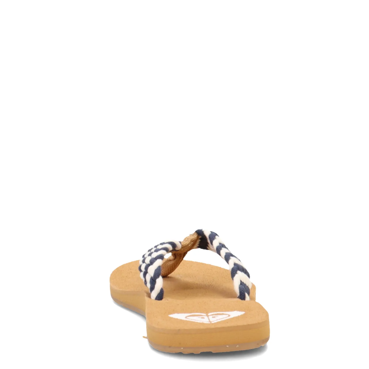 Flip Flops*Roxy Women's , Porto III Sandal Navy White