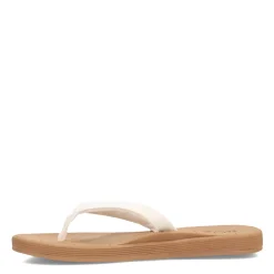 Flip Flops*Roxy Women's , Solana Sandal White