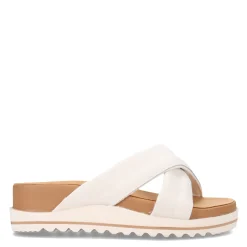 Wedges*Roxy Women's , Veria Sandal White