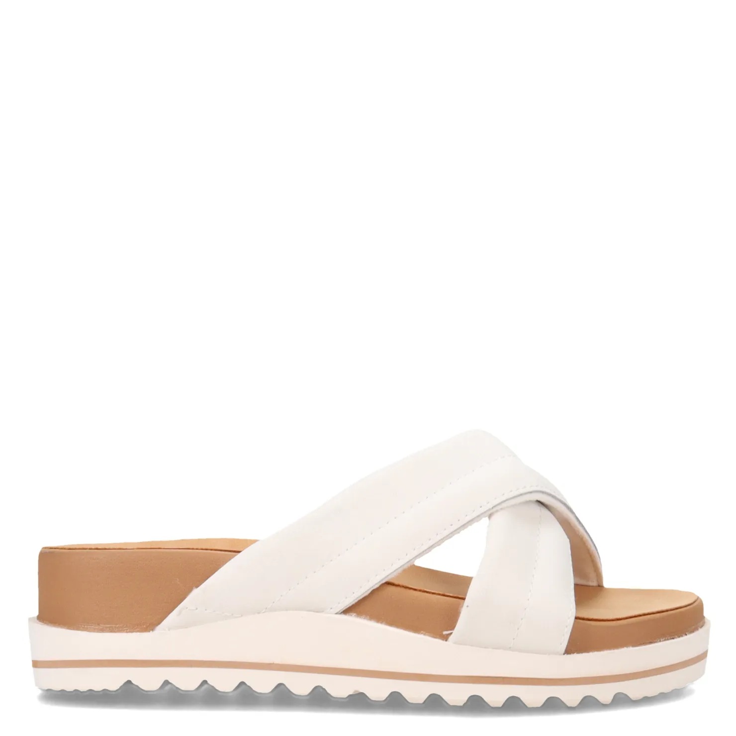 Wedges*Roxy Women's , Veria Sandal White