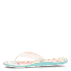 Flip Flops*Roxy Women's , Vista Loreto Flip Flop White Blue
