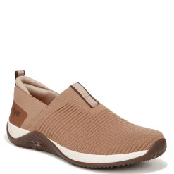 Walking*Ryka Women's , Echo Knit Slip-On Sneaker Tan