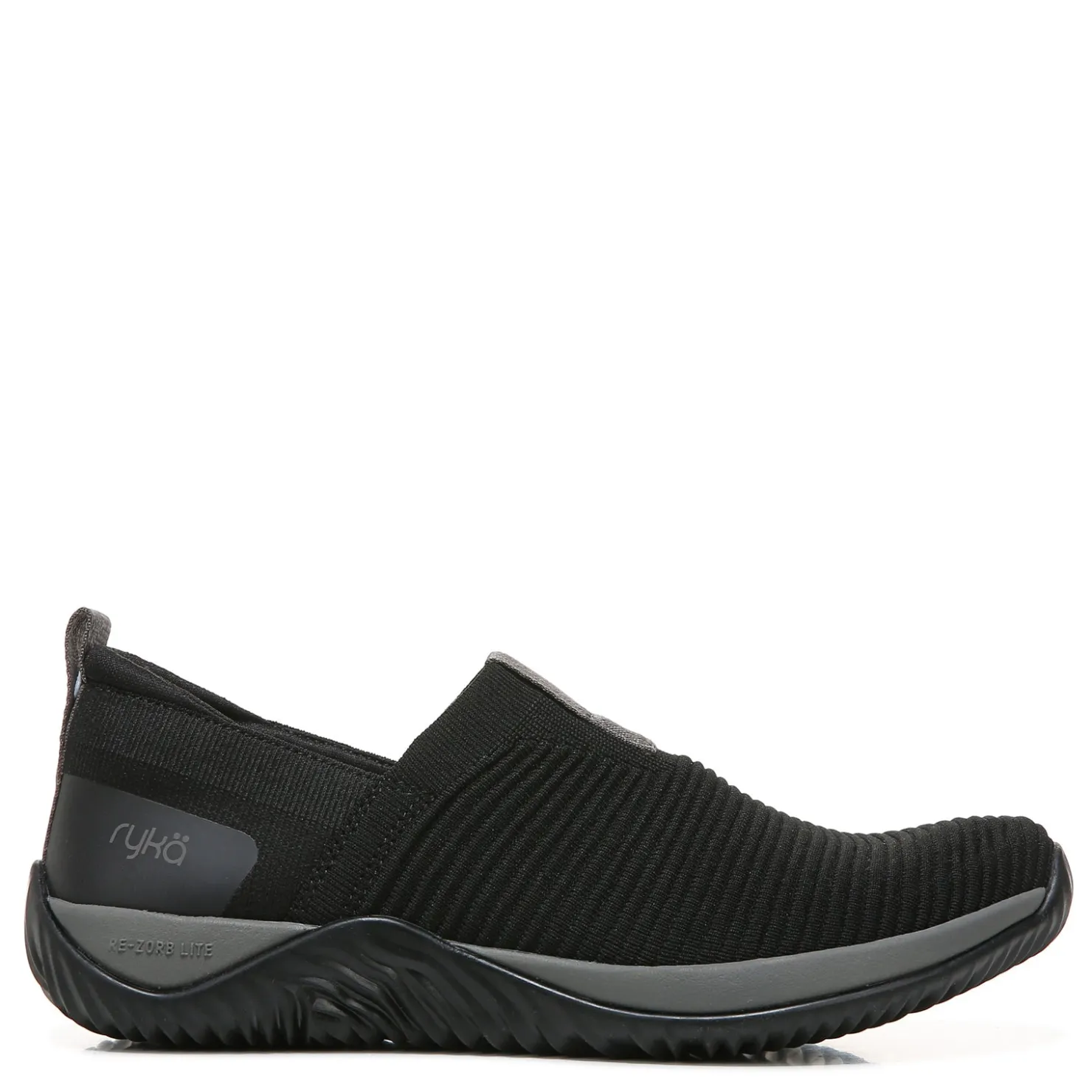 Trail & Hiking*Ryka Women's , Echo Knit Slip-On Sneaker Black Mix