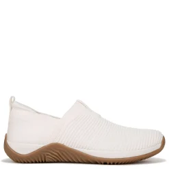 Walking*Ryka Women's , Echo Knit Slip-On Sneaker White
