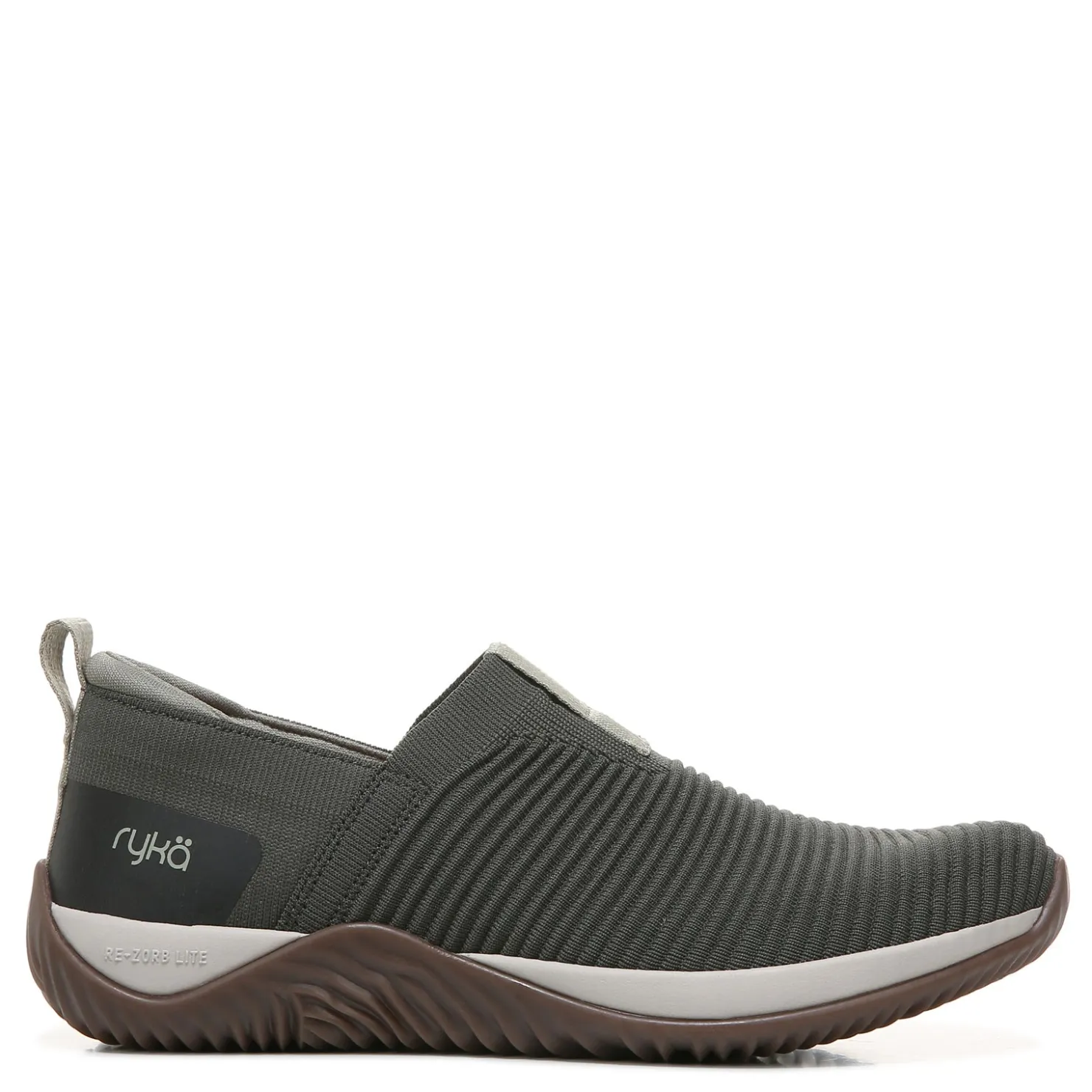Trail & Hiking*Ryka Women's , Echo Knit Slip-On Sneaker Green