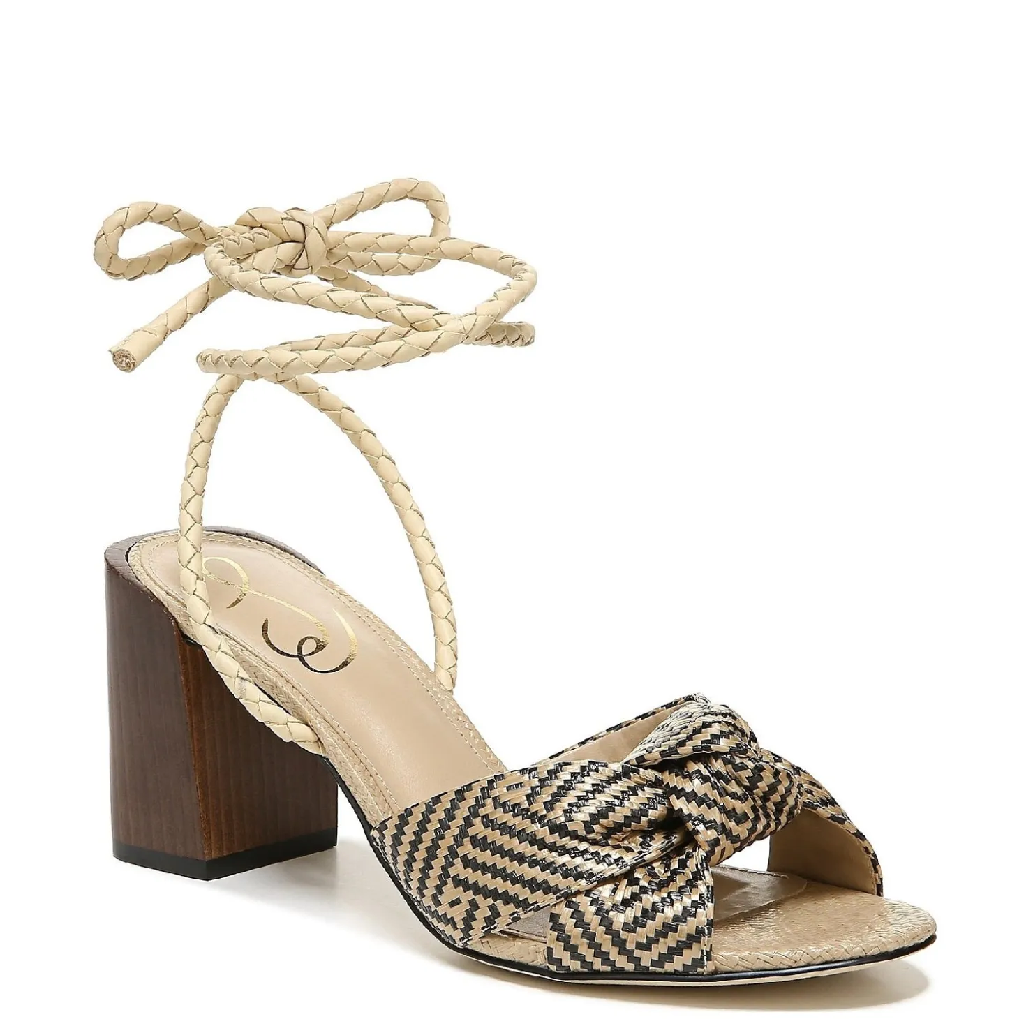 Heeled Sandals*Sam Edelman Women's , Bodhi Sandal Natural Black