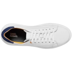 Fashion & Street*Samuel Hubbard Women's , Sunset Sneaker White Leather