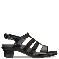 Heeled Sandals*SAS Women's , Allegro Sandal Black