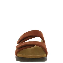 Footbed Sandals*SAS Women's , Cozy Slide Sandal Rust