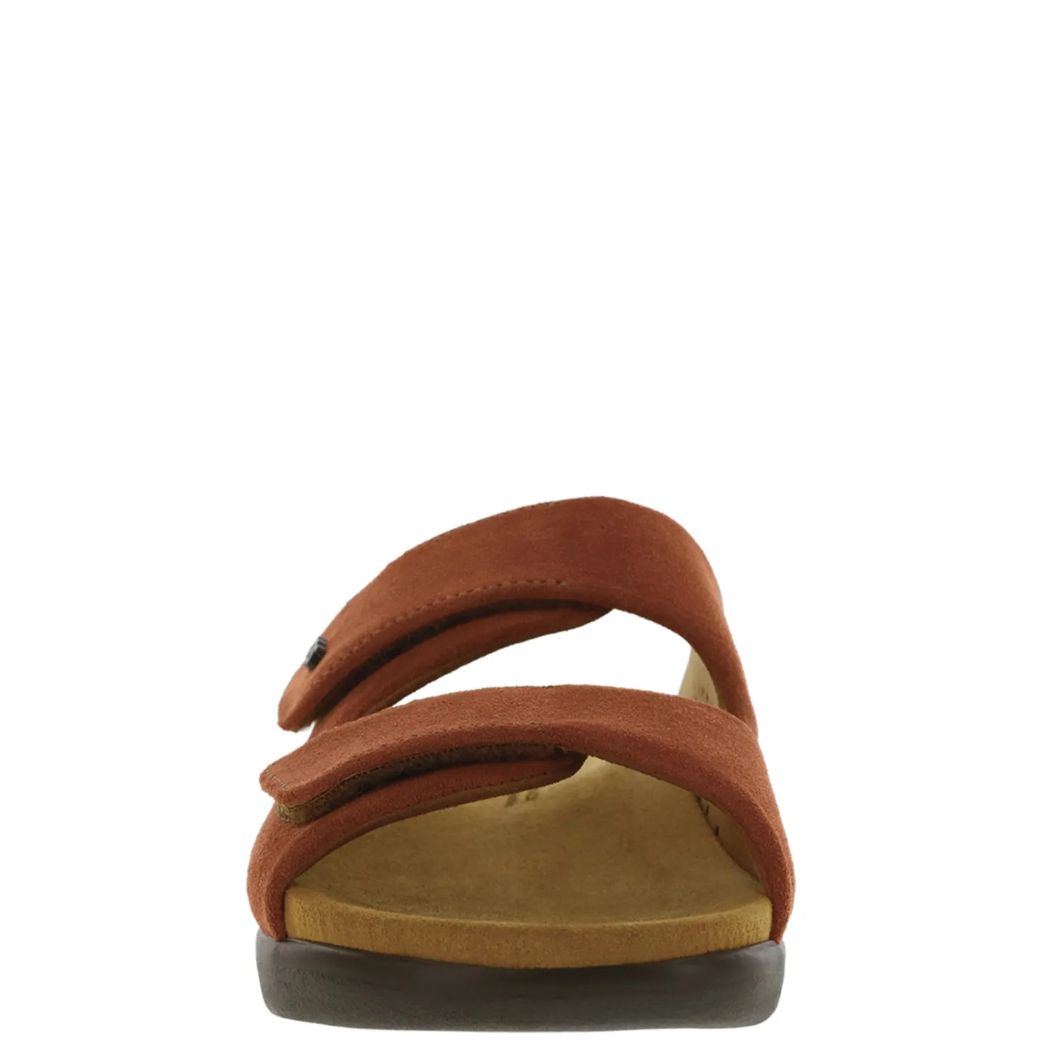 Footbed Sandals*SAS Women's , Cozy Slide Sandal Rust
