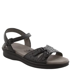 Footbed Sandals*SAS Women's , Duo Sandal Black