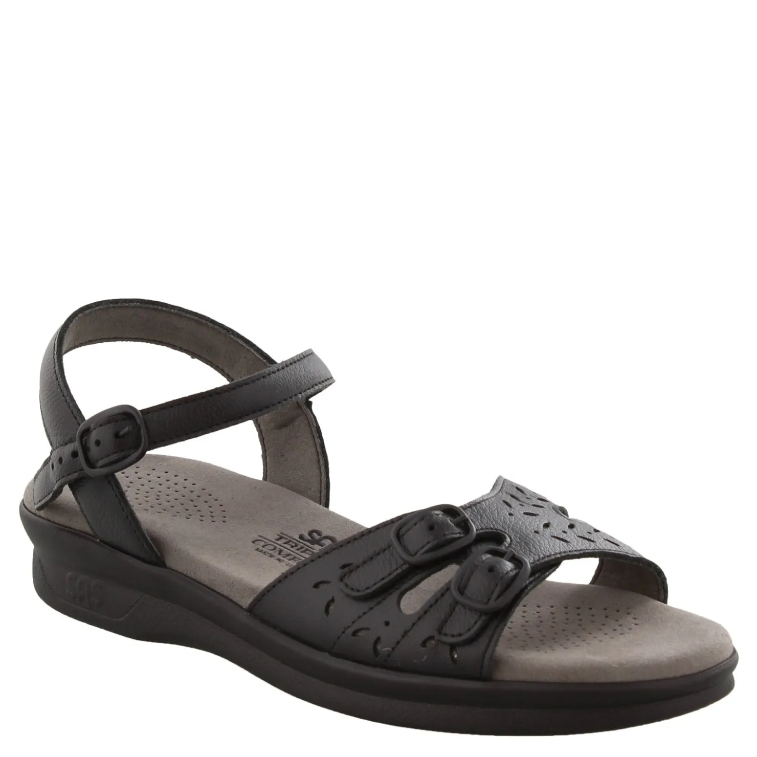 Footbed Sandals*SAS Women's , Duo Sandal Black
