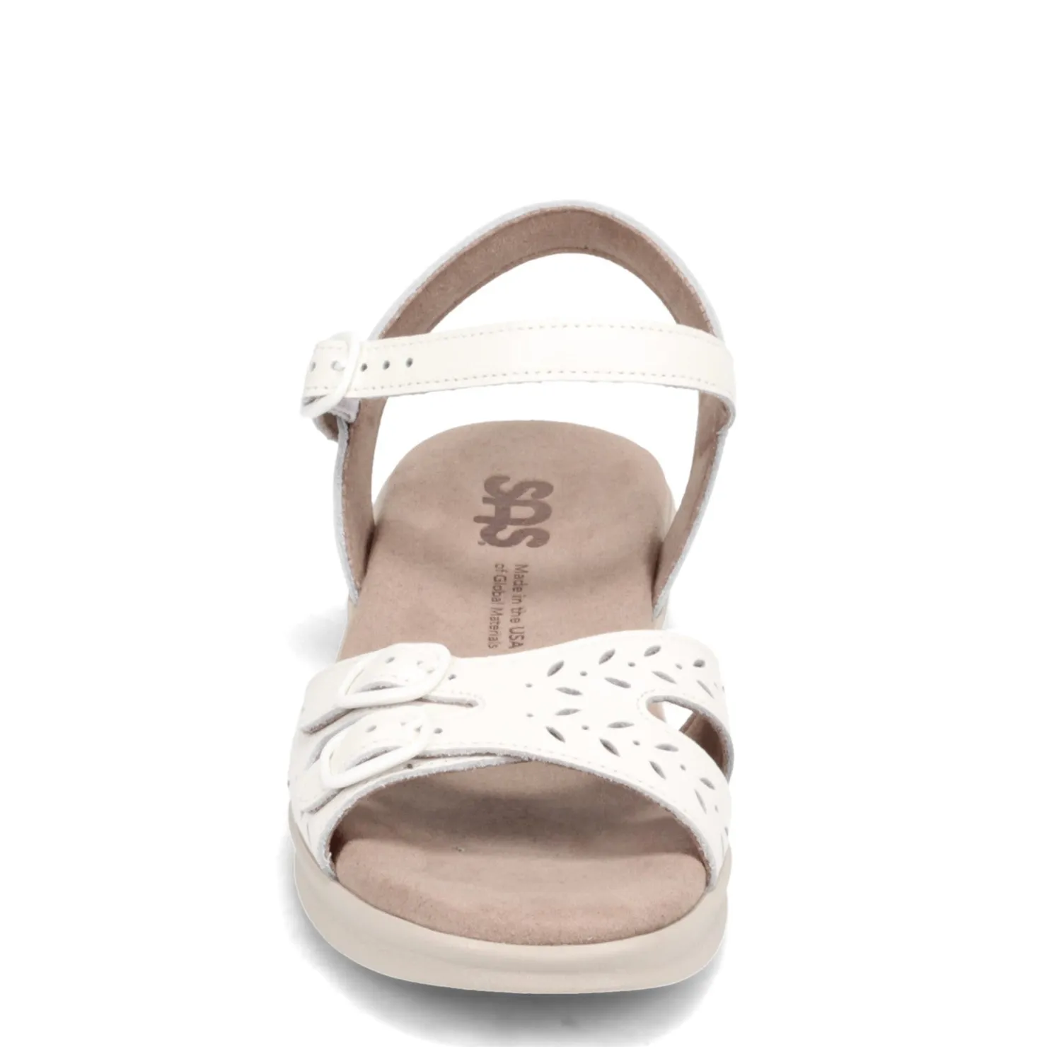 Footbed Sandals*SAS Women's , Duo Sandal Bright White