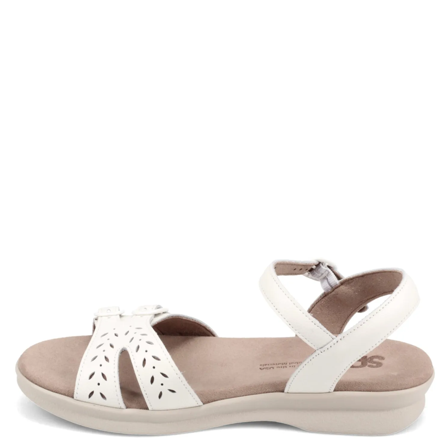 Footbed Sandals*SAS Women's , Duo Sandal Bright White