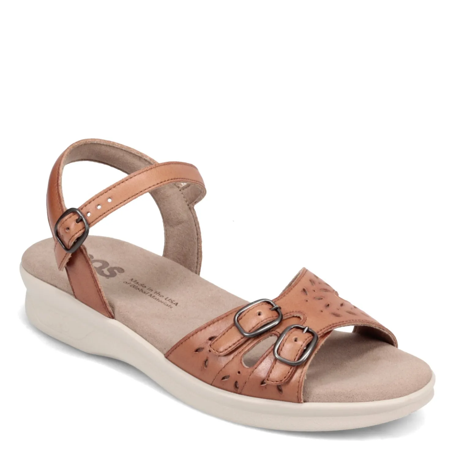 Footbed Sandals*SAS Women's , Duo Sandal Auburn