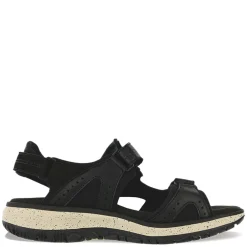 Footbed Sandals*SAS Women's , Embark Sandal Black Ash