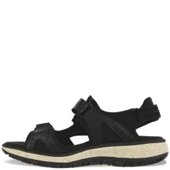 Footbed Sandals*SAS Women's , Embark Sandal Black Ash