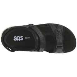Footbed Sandals*SAS Women's , Embark Sandal Black Ash