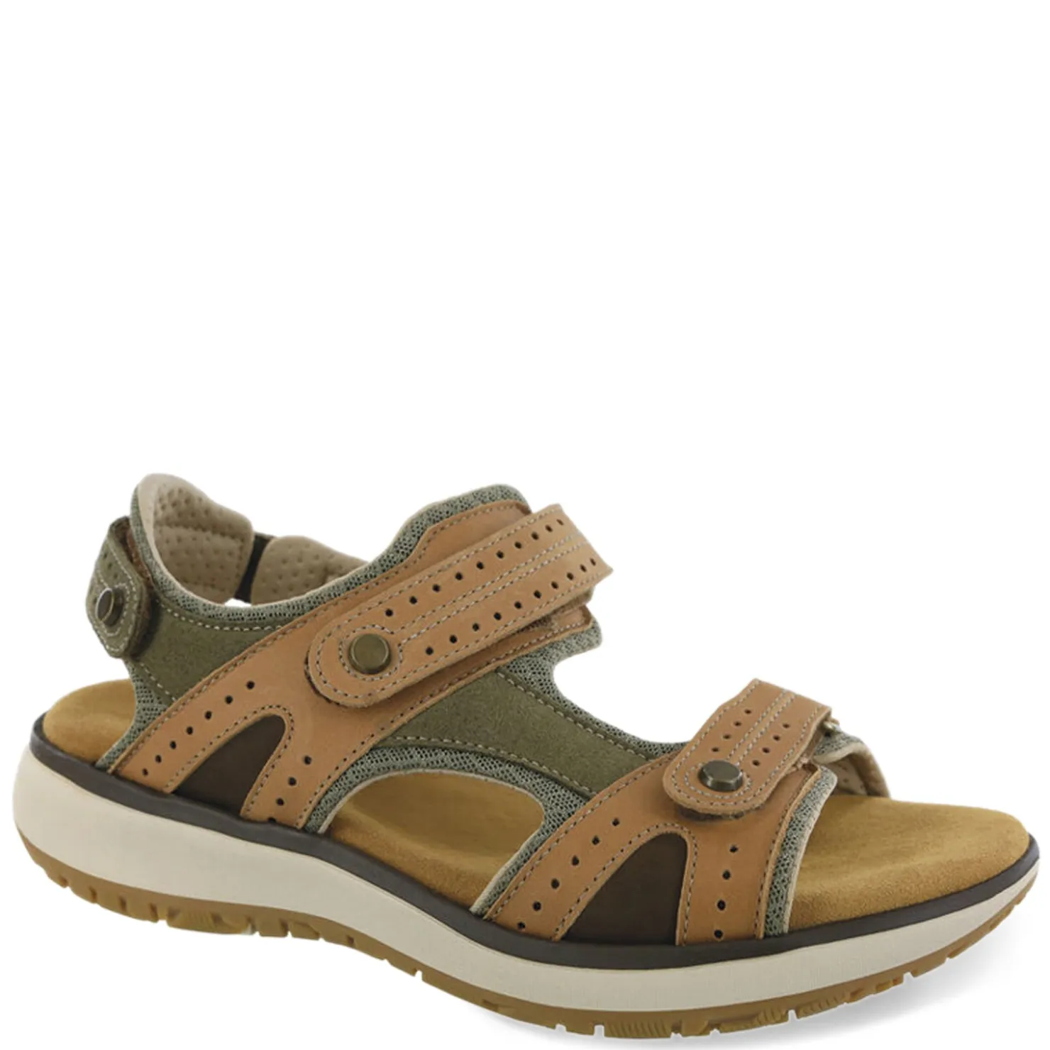 Footbed Sandals*SAS Women's , Embark Sandal Liveoak