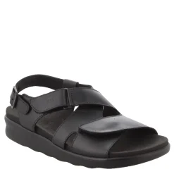 Footbed Sandals*SAS Women's , Huggy Sandal Black