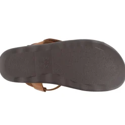 Footbed Sandals*SAS Women's , Huggy Sandal Brown Caramel