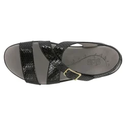 Footbed Sandals*SAS Women's , Laguna Sandal Black