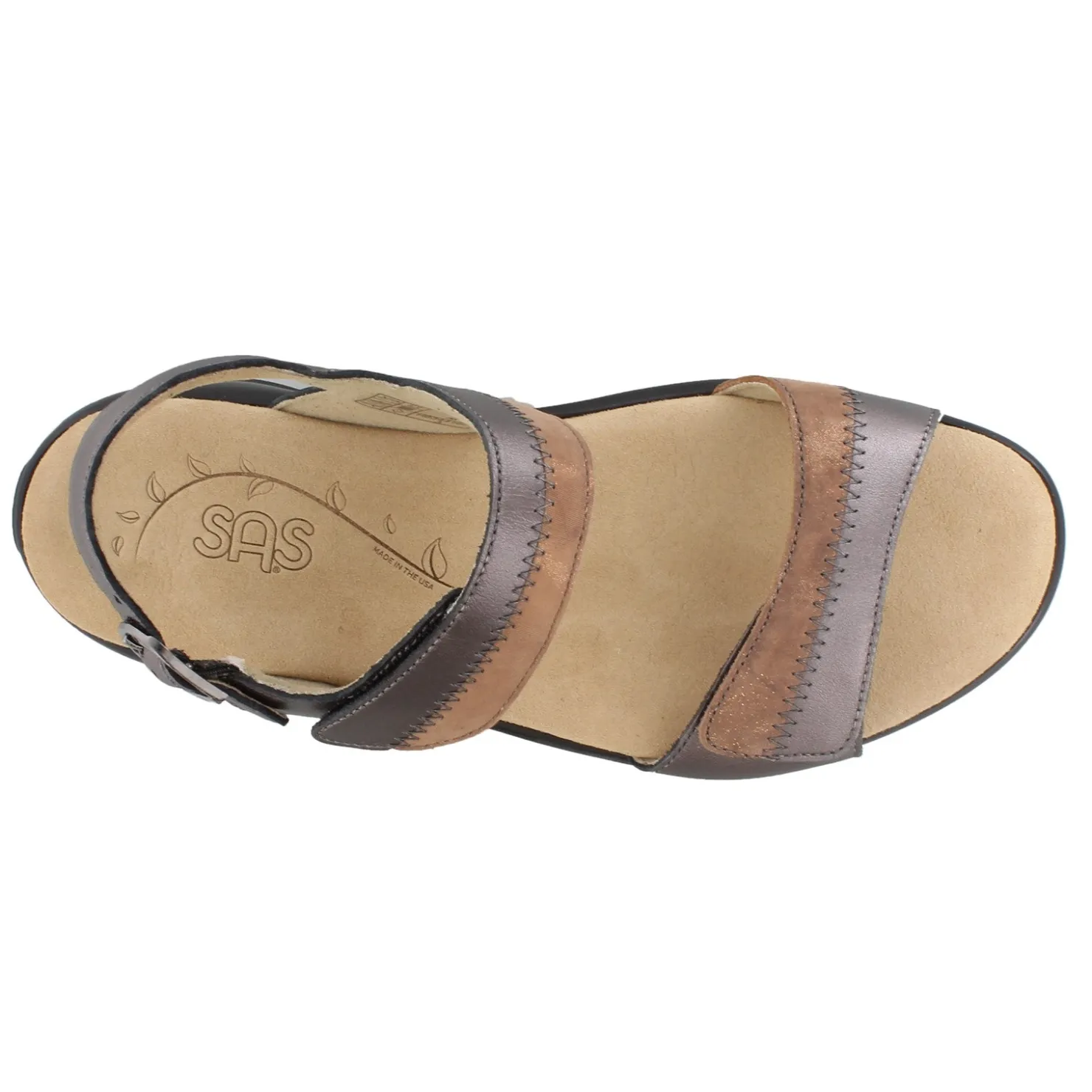 Outdoor & Hiking*SAS Women's , Nudu Sandal Pewter